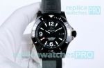 AAA Grade Clone Breitling Superocean Black Dial Black Rubber Strap Men's Watch